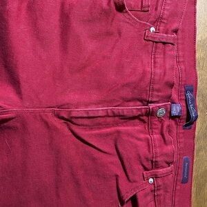 gloria Vanderbilt Red Jeans